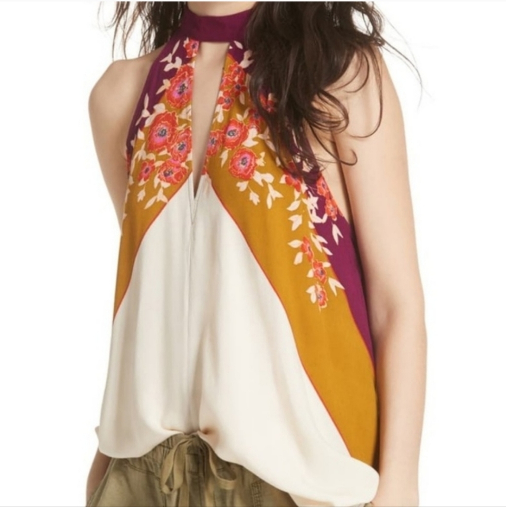 NWT Free People Beat Of My Heart Tunic in Cream Size XSmall